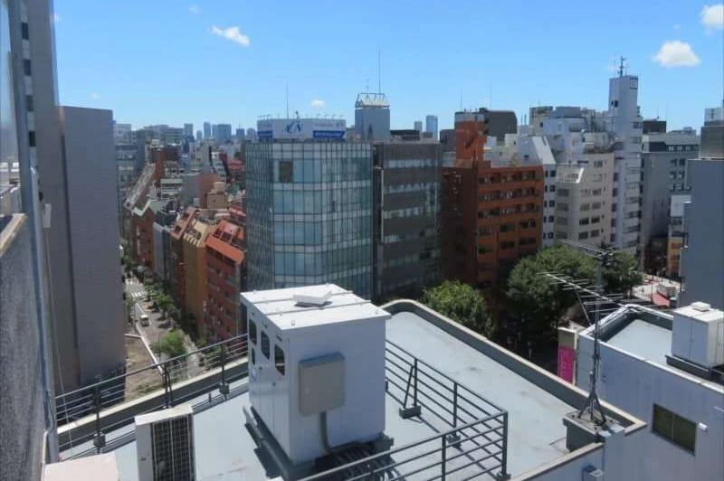 新宿3丁目オフィススタジオ屋上